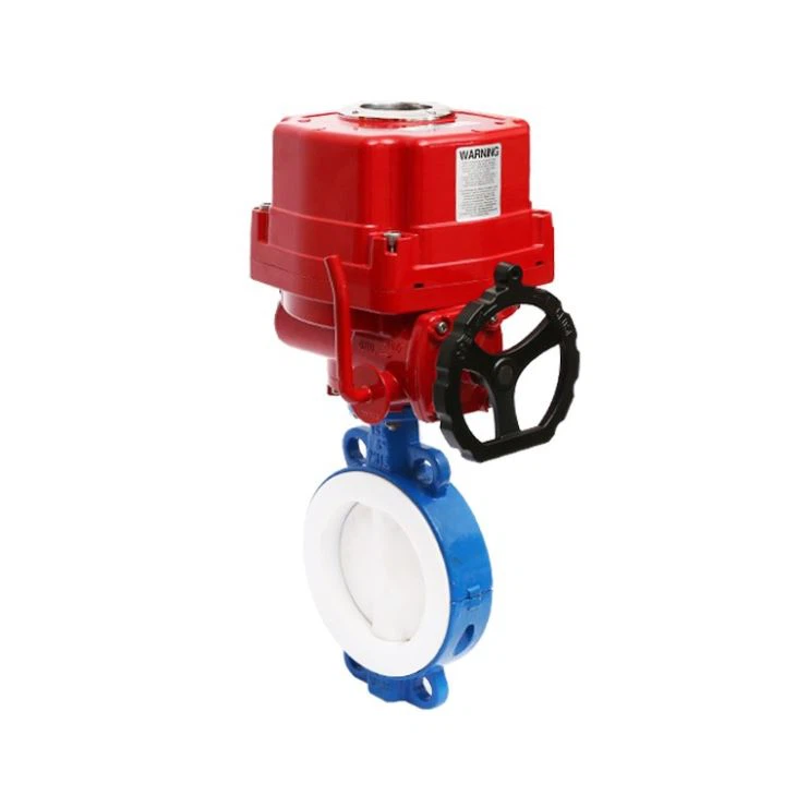 Electric Fluorine Lined Butterfly Valve
