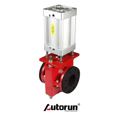 Valve pneumatique de pincement lourde